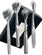 PREMIUM GERMAN SET OF 4 PCS DIAGNOSTIC NEUROLOGICAL WARTENBERG SENSORY PINWHEEL PIN WHEEL 1, 3, 5, 7 HEAD -A+ QUALITY