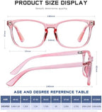 Reading Glasses for Women Men - Blue Light Blocking UV Filter Computer Readers,Anti Eyestrain Eyeglasses