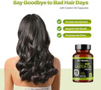 Dr. HERBALIST Castor Oil Capsules 1600mg - Cold Pressed Ricinus Communis Softgels | Supports Digestive Wellness & Hair Skin Vitality* | Halal, Non-GMO, Vegan | 60ct