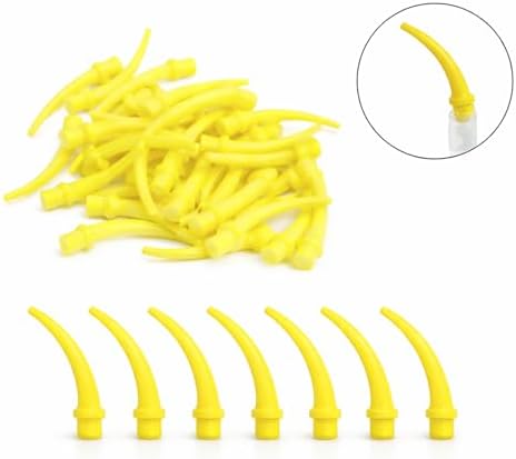 500/pk Yellow Intra Oral Dental Impression Tips