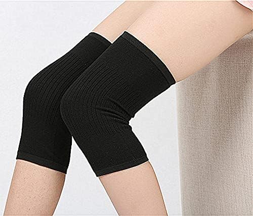 Cashmere Knee Warmer Stretchy Knit Arthritic Knee Sleeve Cosy Sleep Knee Wrap Brace Support Band-Knee Pain Relief