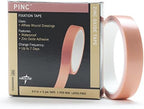 Medline Pinc Zinc Oxide Fixation Tape, 1/2" x 5 yd., Ideal for Wound Care and First Aid, Pack of 36