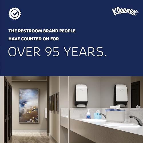 Kleenex® Multifold Paper Towels (01890), 1-Ply, 9.2" x 9.4" sheets, White, (150 Sheets/Pack)