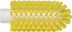 Vikan 5380-63-6 Stiff Tube Brush, Polyester, 2-19/32" x 6" OAL, Yellow