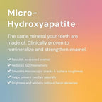 Bliss Energetics Fluoride Free Remineralizing Herbal Toothpaste - Hydroxyapatite, Coconut Oil, Castor Oil, Shilajit and Turmeric - 2oz Mint Essential Oil - Non-Abrasive