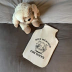 Azeeda 'Nice Weather for Ducks' Hot Water Bottle Cover (HW00046336)