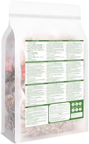 Plant Gift Herbal Three Clear Tea Bag 8.81oz (5g*50bags) Barley, dandelion, orange peel, mint, Chinese Pure Nature, Health Care Mixed Tea, Combination of Floral Tea 250g 草本三清茶