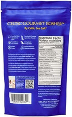 Celtic Sea Salt Kosher – Unrefined Sea Salt, Chef Trusted, Sustainably Harvested, GMP Certified – Cooking, Baking, Meat Seasoning, Pasta Water – 1 lb Resealable Bag