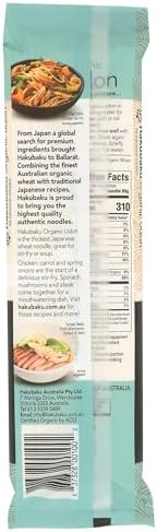 Hakubaku Organic Udon Wheat Noodle (1 x 9.5 OZ)