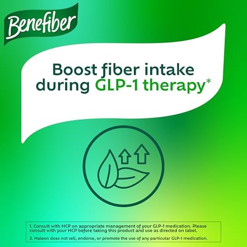 Benefiber GLP-1 Friendly Fiber Supplement, Strawberry Lemonade, On the Go Stick Packs, 36 Count