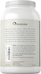 Carlyle Grass Fed Bone Broth Protein Powder | 35.2 oz (2.2lb) | 20g Protein | Pasture Raised, Grain Free Supplement | Non-GMO & Gluten Free | By Herbage Farmstead