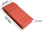 Soft Black Red Purple Pink Leather Spectacle Case/Slim Glasses Case/Soft Glasses Case