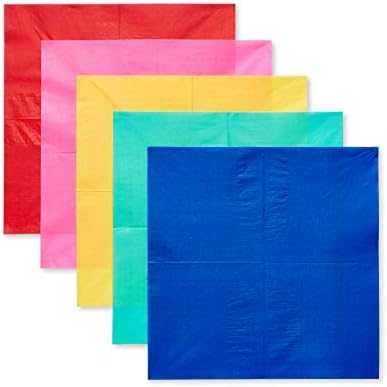 American Greetings 50-Count Rainbow Lunch Napkins