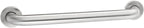 Amazon Basics Bathroom Handicap Safety Grab Bar, 18 Inch Length, 1.5 Inch Diameter, Holds up to 500LBs, ADA Compliant, Stainless Steel