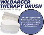 Wilbarger Therapy Brush, 2 Pack – Therapressure Brush for Occupational Therapy for Sensory Brushing – Protocol Designed by Patricia Wilbarger – Use as Part of The Wilbarger Brushing Protocol