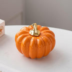 ABOOFAN Ceramic Pumpkin Decor Realistic Pumpkin Figurine for Home Supplies Fall Decor Thanksgiving Halloween Table Centerpiece Unique Easy to Clean for Parties
