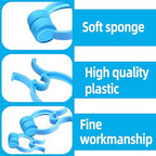 60 Pcs Plastic Foam Nose Stop Clips Nose Nasal Stopper Clips for Accidental or Emergency Condition for Kids Adult Emergency Accident (Blue)