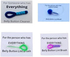 Soft and Navels Belly Button Lint Brush Funny Navels Dirt Removers Unique