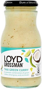 Loyd Grossman Green Thai Curry Sauce (350g) - Pack of 2