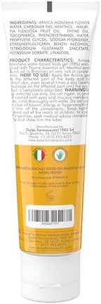 Dulac Arnica Body Massage Gel – Water-Based Cosmetic Massage Gel with Arnica Montana, Fast-Absorbing Lightweight Texture, Non-Greasy Feel, Dermatologically Tested, 3.38 Fl Oz