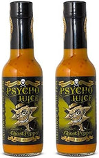 Set Of 2 Psycho Juice Mustard Ghost Pepper