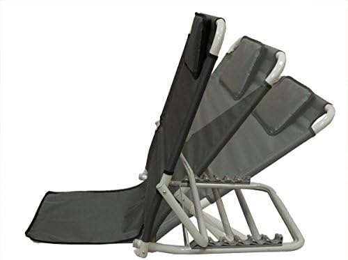 ObboMed® SM-5200G Adjustable Sit-up Back Rest for Orthopedic Neck, Head and Lumbar Support, Polyester, PVC & Chromed Steel Frame, Check, 22.5”*25.6”*19.7”, 1pc