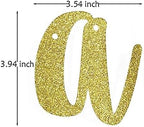 Great to Be 8 Banner, Gold Glitter Paper Sign for 8th Birthday Party Decors, Boys Eight Years Old Birthday Party Supplies Bunting Garlands Backdrops