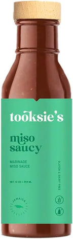 TOOKSIES, Miso Saucy, Miso Marinade, 12 OZ