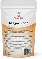 Dried Ginger Root 1 LB (16 Oz)| Cut and Sifted Dried Ginger Pieces | As Spicy as Fresh Ginger | Flavourful Indian Spice |100% Pure and Natural For Making Flavourful Tea | By Yogi's Gift®