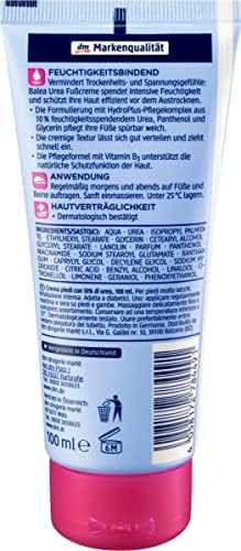 Balea Foot Cream Urea, 100 ml (pack of 2) - German product