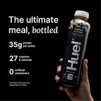 Huel Black Edition Ready-to-Drink | Cookies and Cream Meal Replacement Shake | 35g High Protein Drink | 27 Vitamins & Minerals, Vegan, Gluten Free | Plant Based | High Fiber, Low Sugar | 16.9 Fl Oz, 12 Pack