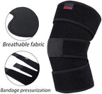 Knee Support Brace for Men Women, Adjustable Compression Sleeve Maximum Pain Support and fast recovery - Warm,Arthritis, meniscus tear, Injury Recovery, Running, Workout