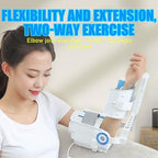 Electric Elbow Joint Rehabilitation Device, Easy-to-Operate Elbow Flexion and Extension Trainer, Suitable for Upper Limb Recovery in Stroke Hemiplegia & Arm Fracture Users