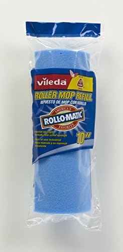 Vileda Professional 10" Roll-O-Matic Original Galvanized Steel Sponge Refill (Pack of 1)