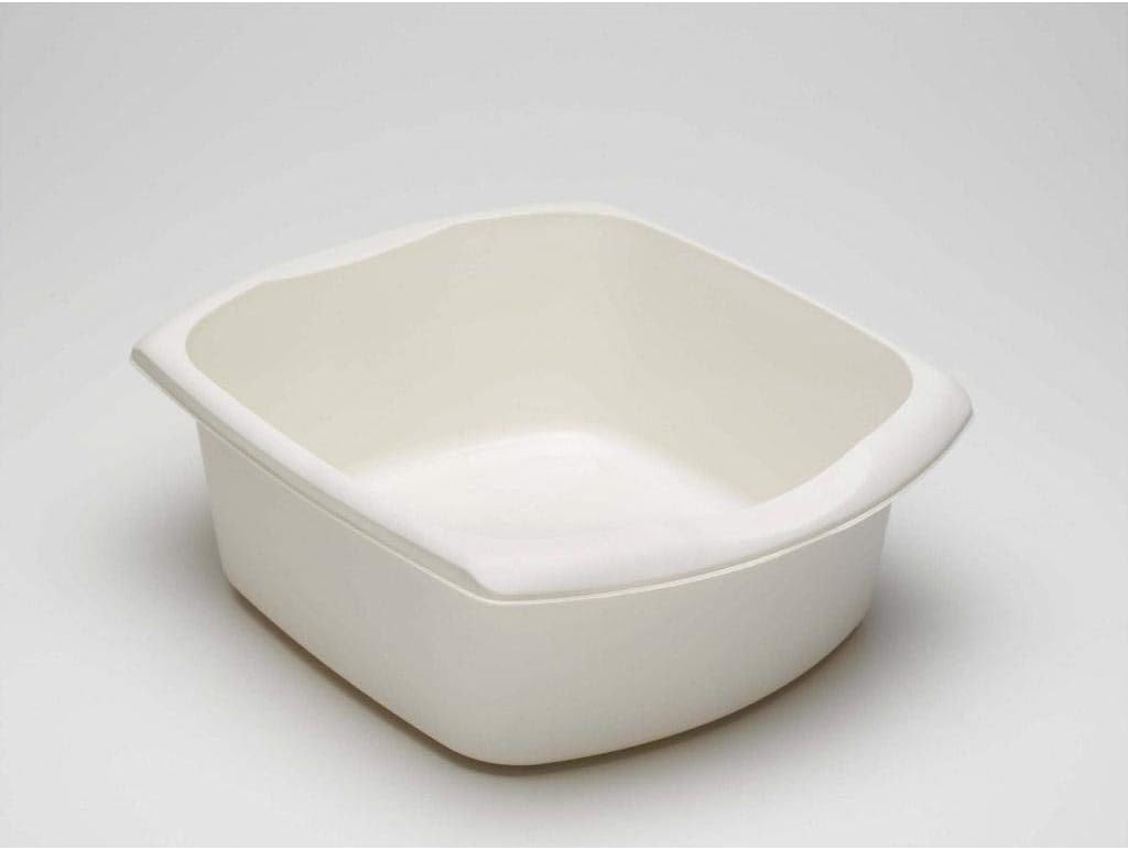 Addis Rectangular Washing Up Bowl, Linen, 9.5 Litre