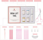 ICONSIGN Brow Lamination Kit, Professional Semi-Permanent Eyebrow lift Kit, Fuller & Thicker Brows Long Lasting up to 8 weeks, Suitable for Salon & Home Use