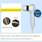 Skin Diagnostic Hair Analyzer, 50X/200x Skin and Scalp Detector, with Freeze Function, Timely Understanding of Skin and Scalp Conditions, Suitable for Scalp Care and Beauty Salons