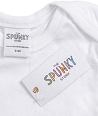 The Spunky Stork Baby Boy Girl Chickpea Garbanzo Bean Hummus Cute Newborn Outfit