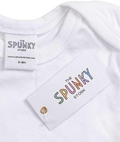 The Spunky Stork Baby Boy Girl Chickpea Garbanzo Bean Hummus Cute Newborn Outfit