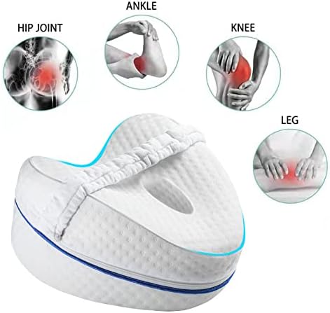Leg Pillow, Knee Pillow for Side Sleepers, Leg Pillows for Sleeping, Knee Cushion for Sleeping,Suitable for Relieving Leg, Back, Knee Pain