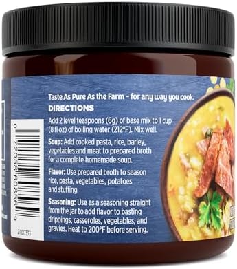 Orrington Farms Ham Flavored Granular Base, 12 Ounce (Pack of 6)