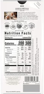 Lindt EXCELLENCE 95% Cocoa Dark Chocolate Bar, Dark Chocolate Candy, 2.8 oz. (12 Pack)