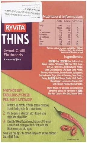 Ryvita Thins - Sweet Chilli (125g)