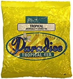 Paradise Tropical Tea the Original, 3 oz loose leaf tea, 25 Count (Tropical)