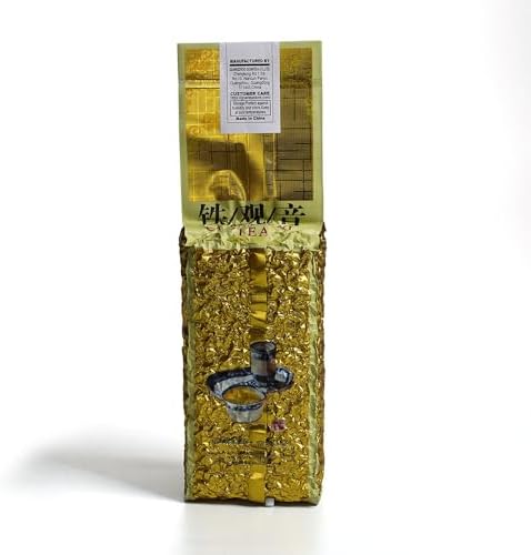 GOARTEA Tie Guan Yin Oolong Tea - 4Pcs 250g / Total 35.2oz Nonpareil Supreme Grade - Anxi Tieguanyin Chinese Oolong Loose Leaf - High Mountain Fujian Iron Goddess