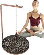 Pendulum Stand, Copper, Round, Multipurpose Pendulum Holder Stand, Witch Organizer for Meditation, D