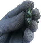 4 Pcs Natural Kambaba Jasper Pocket Palm Thumb Crystal Heart Love Worry Stones,1 Inches Reiki Balancing Crystal and Healing Stones