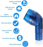 MILLSTEPS Breathing Exercise Device for Lungs,Flutter Valve,Expiratory Breathing Exerciser - Clear Mucus from Airways Naturally & Build Stronger Lungs