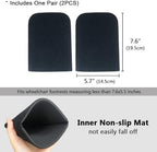 Wheelchair Footrest Cover for Elderly & Disabled - Wheel Scooters Non-Slip Footplate Protector Pads, Soft Leg Rest Cushion, 1 Pair
