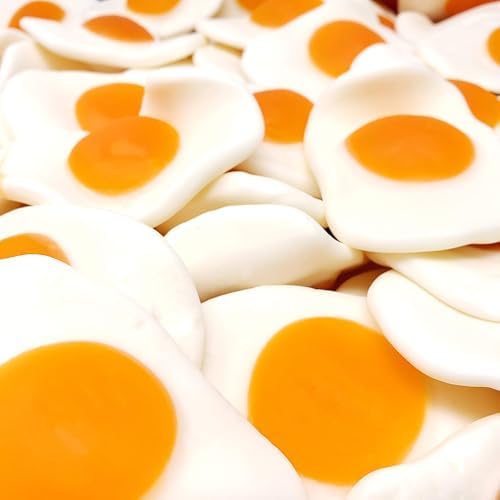 Candy Retailer Giant Gummy Fried Eggs 1 Lb